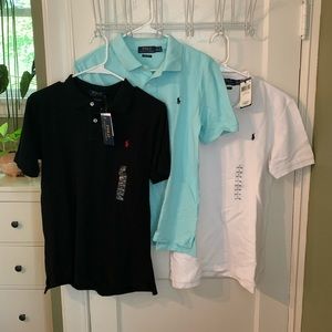 3 NWT polo Ralph Lauren youth L 14-16